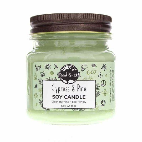 Mason Jar Soy Candle, GOE